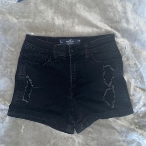 Hollister Black High Rise Shorts “3 Size 3/w26